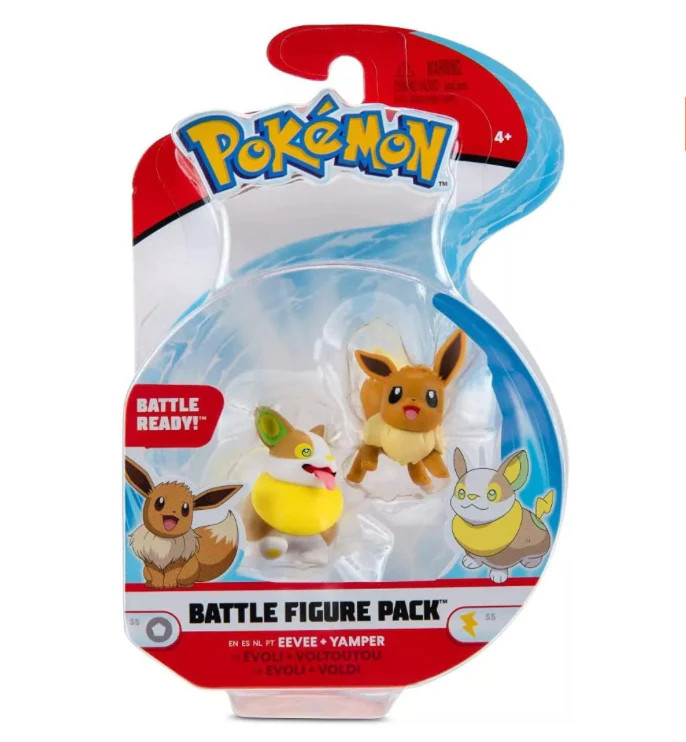 Pokemon Battle Figure Pack - Eevee & Yamper Pokemon Pokemon