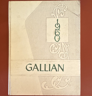 Vintage 1960 Gallia Academy High School Yearbook Gallipolis OH “Gallian”