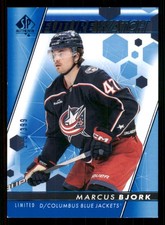 2022-23 SP Authentic Limited Blue #173 Marcus Bjork FW /399