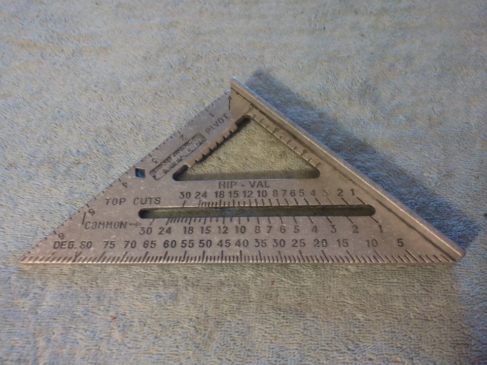 Swanson Speed Square Framing Angle Protractor Made In USA - Image 2 of 4