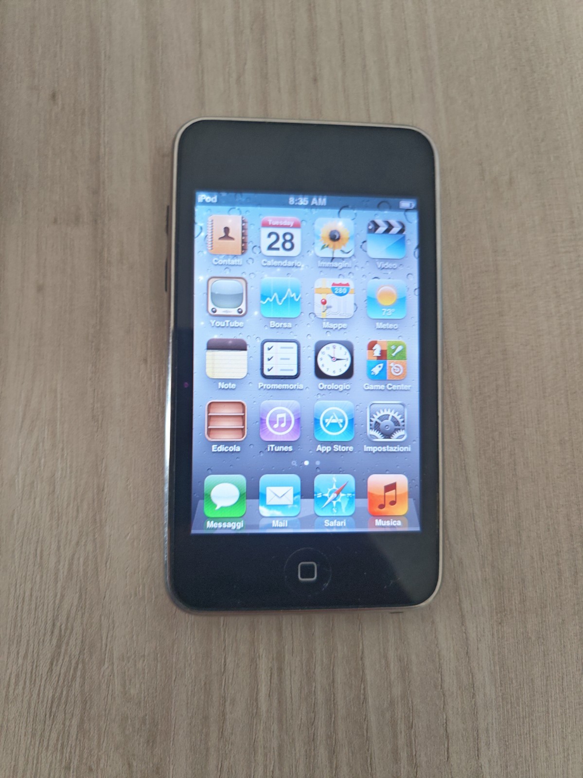 Apple iPod Touch 3rd Generation 64GB A1318 Nero Black 5706