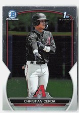 2023 Bowman #BCP-56 Christian Cerda Chrome Prospects