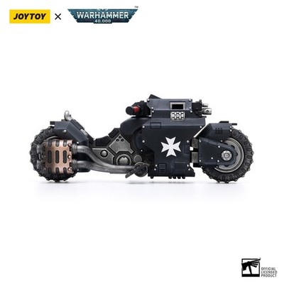 JOYTOY Warhammer 40K 1/18 Action Figures Space Marines Black Templars Outriders