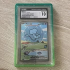 Pokémon Mew ex 232/091 SIR Bubble Mew Paldean Fates CGC 10 GEM MINT with Guard