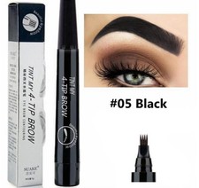 Fork Liquid Eyebrow Pen Dark Brown Waterproof Tint Microblading Pen COPY