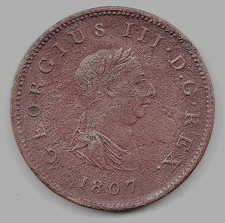 1807 Copper Half Penny of GEORGE III.