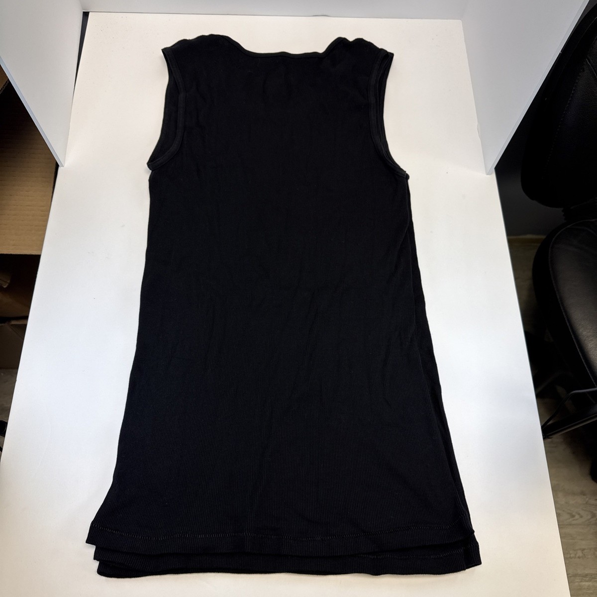 Supreme X Hanes Black Tagless Tank Top, Men's XL , New (Single