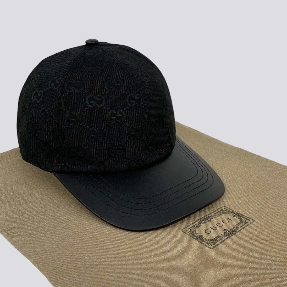 Gucci Size M Black Hats for Men for sale | eBay