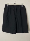 Blair Shorts Womens LGE Elastic Waist Black New Without Tags