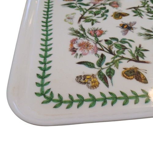 Bandeja de melamina Portmeirion rosa mariposas y abejas Susan Williams Ellis 17x11,5 - Imagen 2 de 4