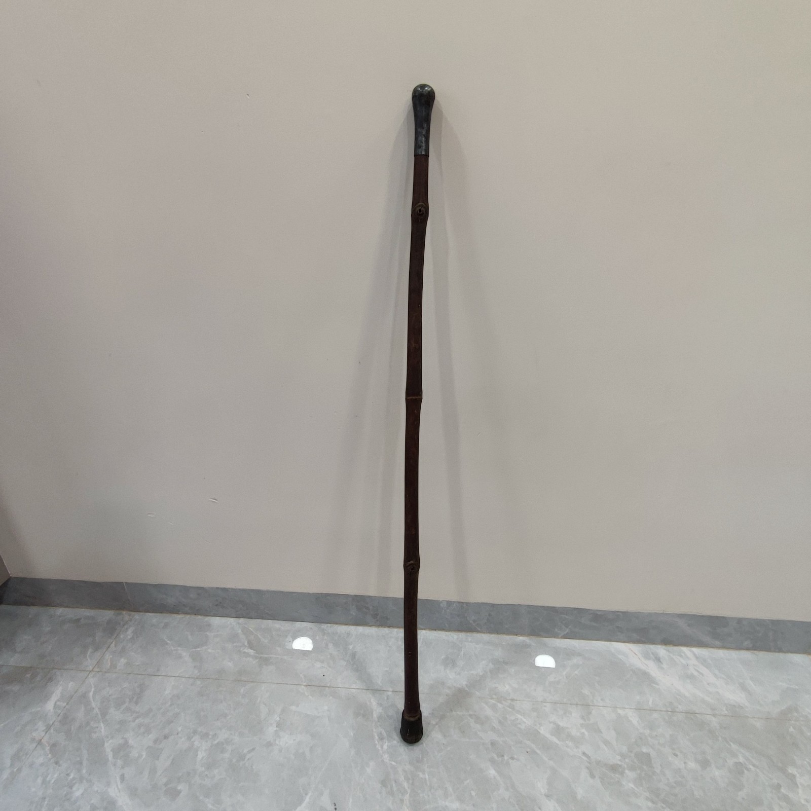 18C Walking Stick Cane With Solid Silver Knob For… - image 8