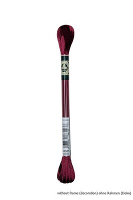DMC Stickgarn Mouline Satin 1008F -3685, 6-fädig, 8m