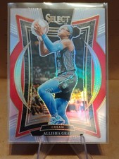 2025 Panini WNBA Select Concourse Allisha Gray Silver Prizm