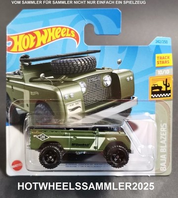 HOT WHEELS ''LAND ROVER SERIES II'' BAJA BLAZERS HKG65-N521 OVP UNGEÖFFNET