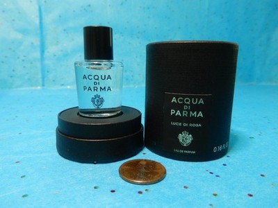 Acqua di Parma LUCE DI ROSA Eau de Parfum Mini Travel Size .16 oz ~bergamot rose