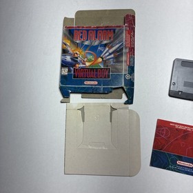 Red Alarm with box and manual (Nintendo Virtual Boy, 1995)