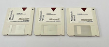 Vintage Microsoft Word Disks For Apple Macintosh Untested