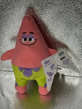 NEW Bark Box SpongeBob SquarePants Patrick Squeakret Talent Large Plush Dog Toy