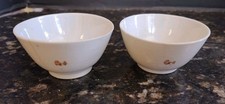 Antique 18th Century Chinese Porcelain Tea Bowl Pair - 1800s