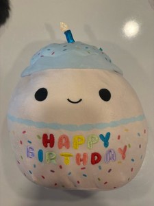 Squishmallow Happy Birthday 12" Cupcake Kiks Soft Plush Toy