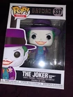 FUNKO POP HEROES DC BATMAN  THE JOKER 1989  #337, W protective case, NIB