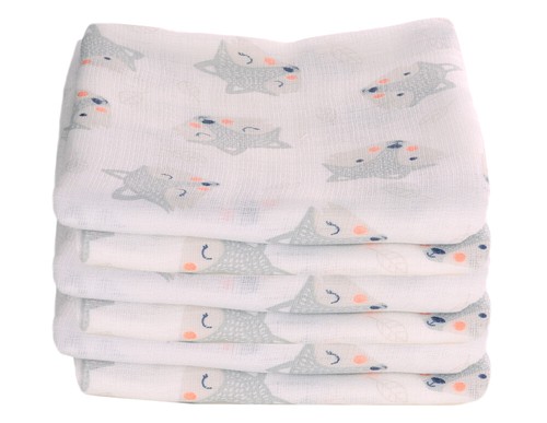 Mullwindeln Stoffwindeln Spucktücher Baumwollwindeln 70x80 Babytücher Spucktuch - Bild 15 von 18