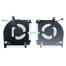 New Dell Alienware X17 R1 / X17 R2 Laptop CPU GPU Cooling Fan 0X63JW 09DNWT 12V