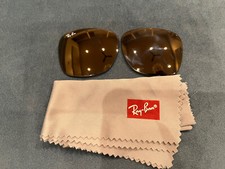GENUINE Ray Ban RB0840S MEGA WAYFARER Brown Replacement Lenses 51 mm GOLD MIRROR