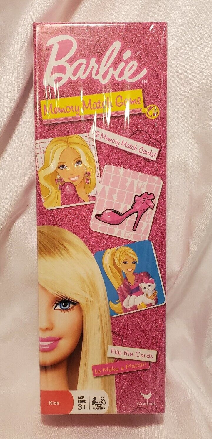 BARBIE Make-A-Match Memory Game NEW Sealed Free Shipping ! No