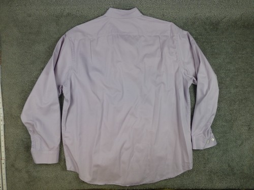 Supreme Shirt Long Sleeve Button-Up Lilac Pink Men’s Large Cotton EUC Skater Lux - Picture 2 of 10