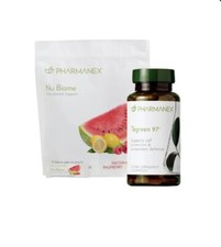 NuSkin Nu Biome Gut Health Powder Mix Pre Postbiotics 30 pk  TeGreen 97 - 120ct