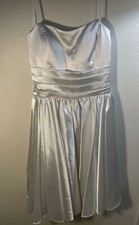 Formal Satin Ball Gown Strapless Sweetheart Neckline for Bride, Prom, Quince