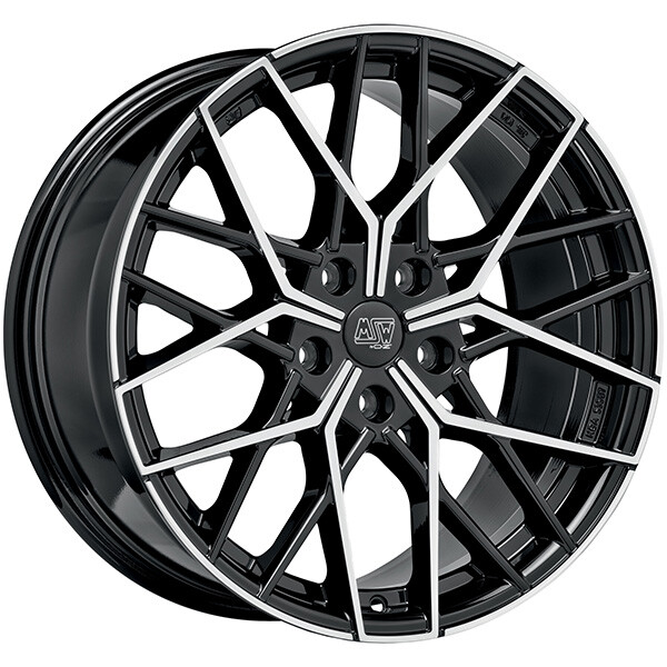 ALLOY WHEEL MSW MSW 74 FOR BMW SERIE 8 9.5X20 5X112 GLOSS BLACK FULL POLISH W1Z