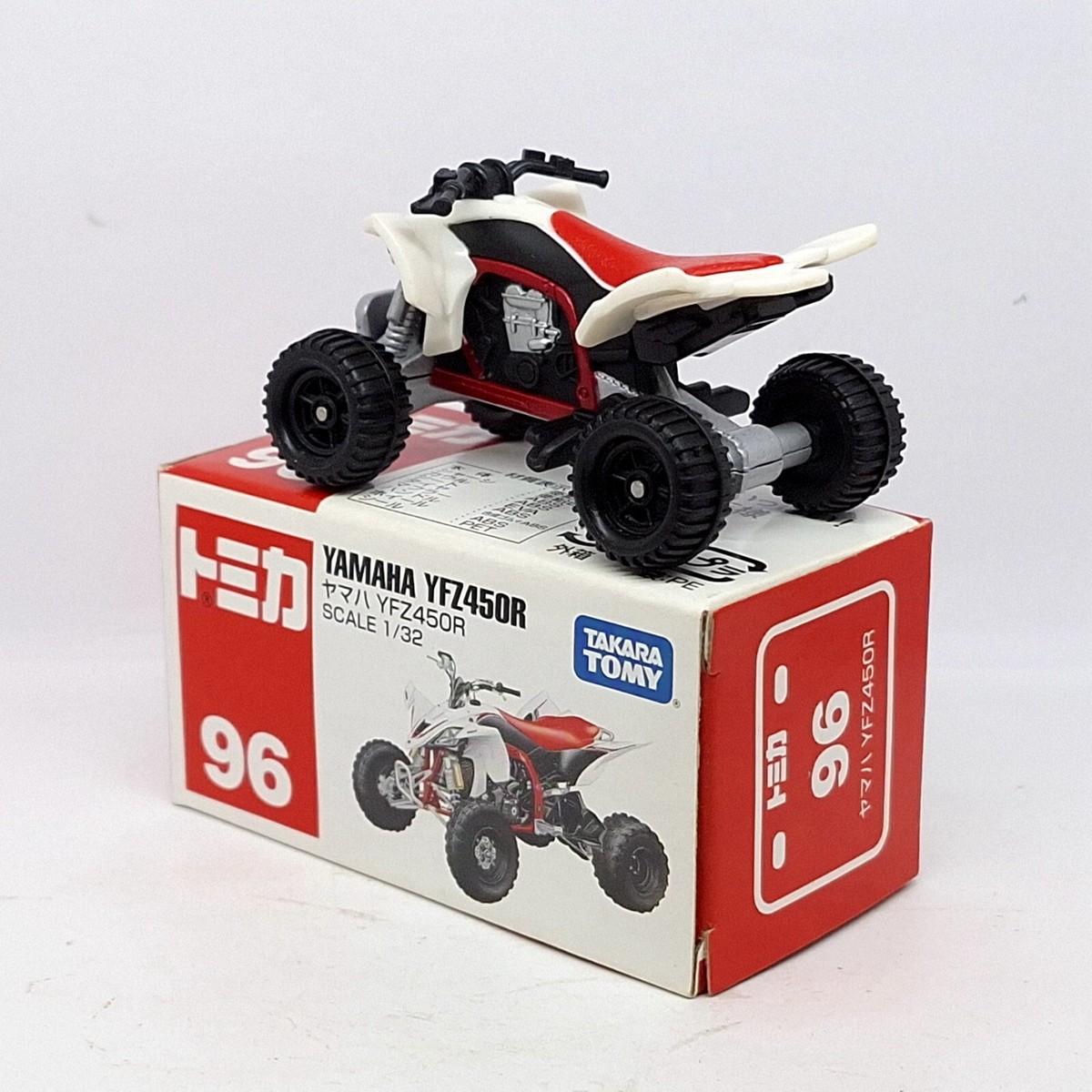 TOMICA 96 YAMAHA YFZ450R Bike 1/32 NEW TOMY | eBay