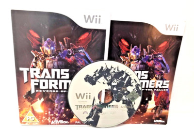 Transformers Revenge of the Fallen Nintendo Wii PAL UK KINDER MULTIPLAYER KOMPLETT