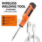 Rechargeable Soldering Iron 60W Internal Heating Wireless Welding Tool+LED Light