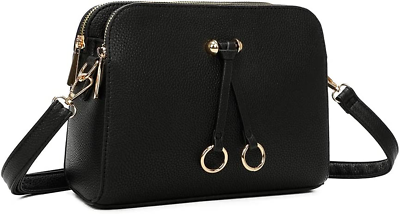Borsa A Tracolla Donna In Pelle PU – Piccola, A Mano, Con Tracolla Regolabile Larga