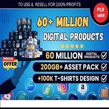 🔥 60 Million+ Digital Products Mega Bundle | Passive Income Machine 🔥