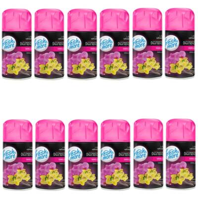Fresh & More Lufterfrischer Nachfüller (12er Pack) 250ml Vanille
