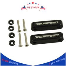 Jdm Hood Spacer Risers Set Black For 88-00 Honda Civic Crx 90-2001 Acura Integra Jdm Hood Spacer Risers Set Black For 88-00 Honda Civic Crx 90-2001 Acura Integra