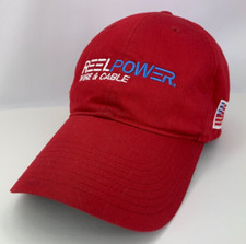 Reel Power Hat Nike Golf Wire US Flag Red White Blue Strapback OSFM Baseball Cap