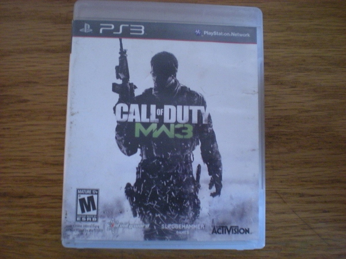 CALL OF DUTY MW3 PLAYSTATION PS3 COMPLETE