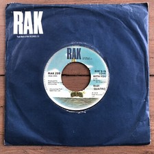 Suzi Quatro She's In Love With You 7? Vinyl RAK299 VG/VG