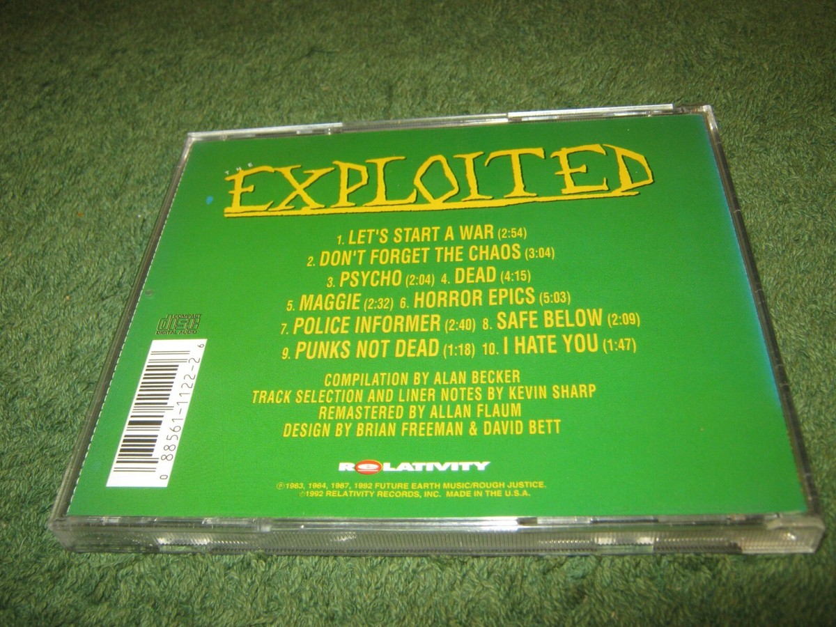 The Exploited - Apocalypse '77 The Best Of Exploited (cd) | eBay