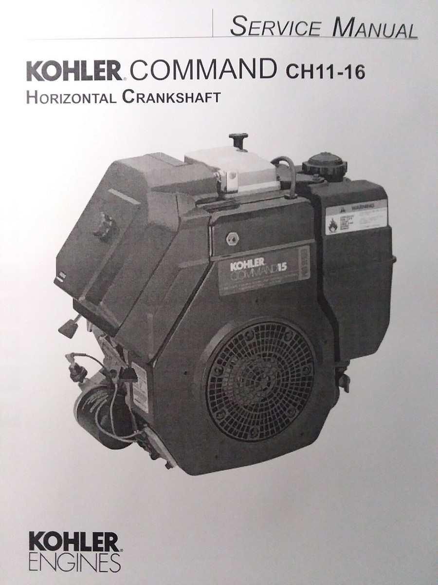 Kohler Command CH 11 13 15 14 16 Horizonta Engine Service