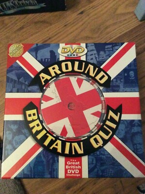 Around Britain Quiz - The Great British DVD Challenge Game - Cheatwell Games NEU