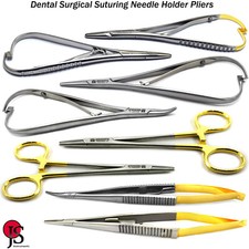 Surgical Suturing Needle Holder Mathieu Ligature Forcep Castroviejo Suture Plier