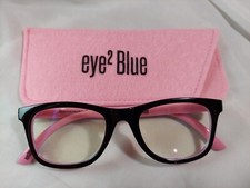 NIP Eye Square Kids Blue Light Blocking Glasses Pink  Black