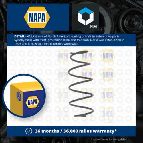 Coil Spring fits MERCEDES E250 S212, W212 2.2D Front 09 to 16 OM651.924 NAPA New - Afbeelding 1 van 2