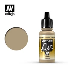 Vallejo 71122 Model Air US Desert Armour 686 Acrylic Paint 17ml - US